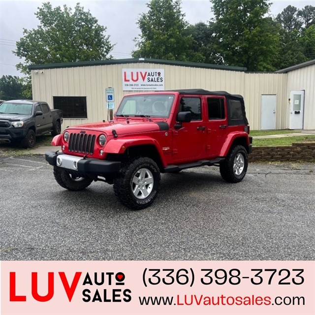 Jeep Wrangler Unlimited Sahara 4WD in Greensboro