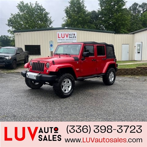2014 Jeep Wrangler Unlimited Sahara 4WD