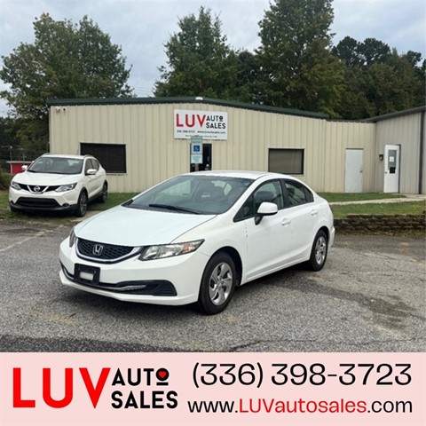 2013 Honda Civic LX Sedan 5-Speed AT