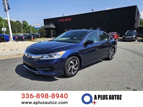 2016 HONDA ACCORD LX