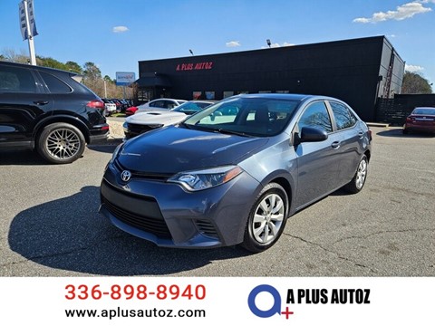 2016 Toyota Corolla LE