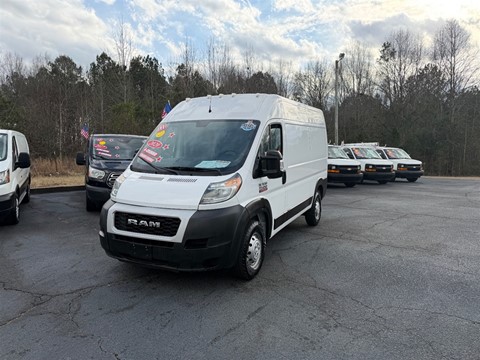2020 RAM Promaster 1500 High Roof 136-in. WB