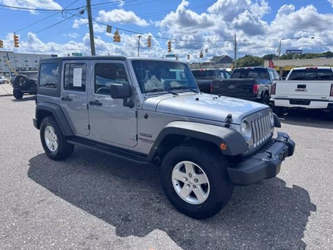 2017 Jeep Wrangler Unlimited Sport S Sport Utility 4D