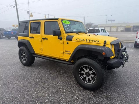 2015 Jeep Wrangler Unlimited Sport SUV 4D