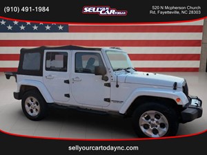 2015 Jeep Wrangler Unlimited Sahara Sport Utility 4D for sale by dealer
