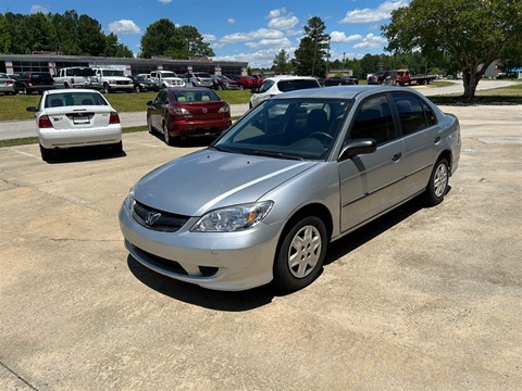2004 Honda Civic VP Sedan AT with Front Side Airbags