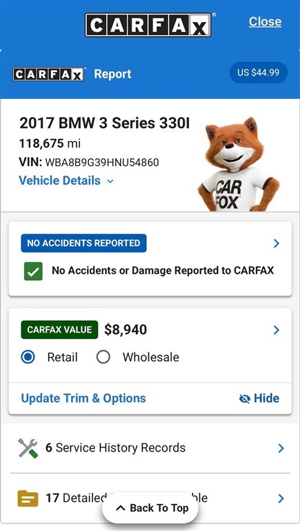 2017 BMW 3-Series 330i SULEV Sedan