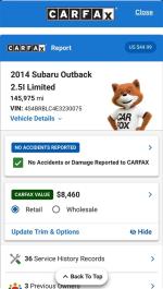 2014 Subaru Outback Pic 2848_V20260521084319