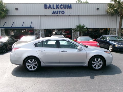 2012 Acura TL 6-Speed AT with Tech Package and 18-In. WP