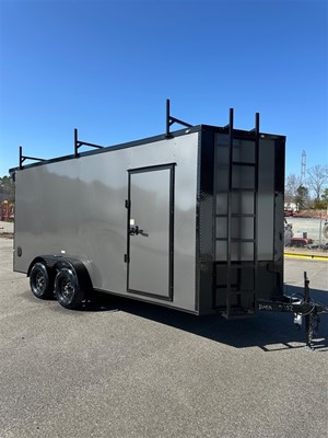 2025 J&C 7x16x7 Enclosed trailer  for sale by dealer