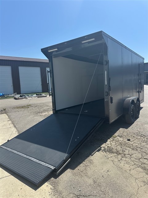 2025 J&C 7x16x7 Enclosed trailer 