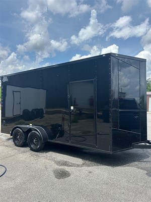 2025 J&C suppliers  7x16x7 Enclosed trailer for sale by dealer