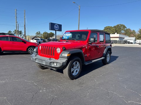 2018 JEEP WRANGLER UNLIMI SPORT S