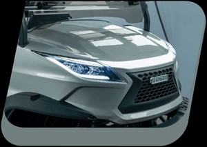 2025 Venom EV Stealth 4 Seated Forward