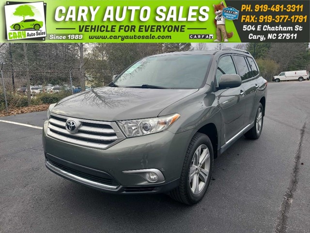 TOYOTA HIGHLANDER LIMITED in Cary