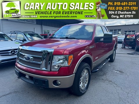 2011 FORD F150 SUPER CAB LARIAT 4WD