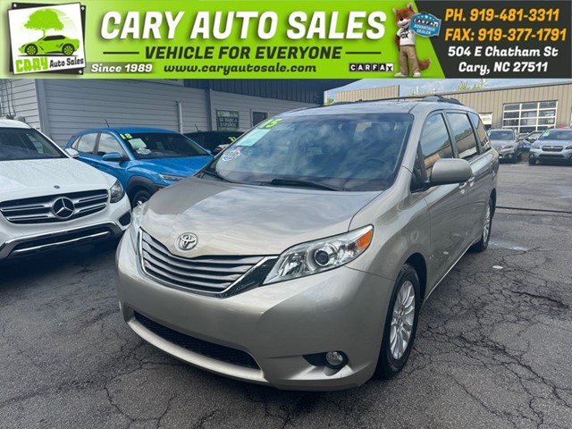 TOYOTA SIENNA XLE in Cary