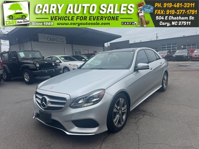 MERCEDES-BENZ E-CLASS E350 4MATIC LUXURY in Cary