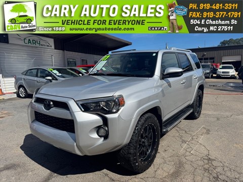 2017 TOYOTA 4RUNNER SR5 3rd Row Seat