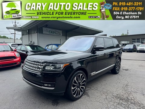 2015 LAND ROVER RANGE ROVER SUPERCHARGED LWB