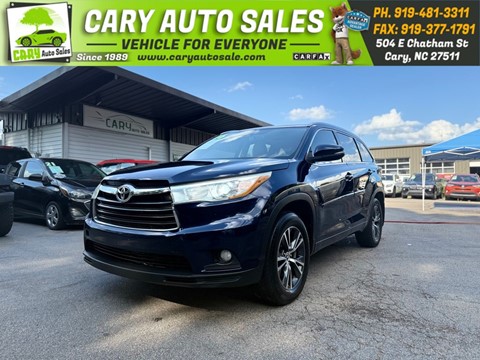 2016 TOYOTA HIGHLANDER XLE AWD