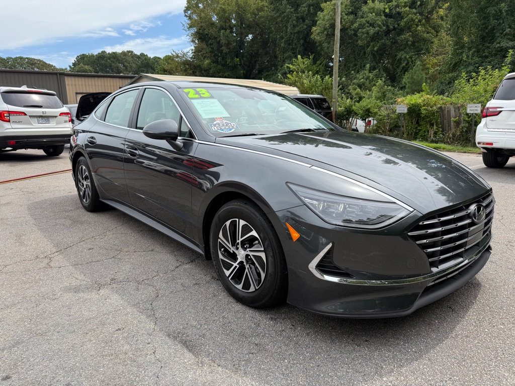 2023 Hyundai Sonata Hybrid Blue photo 4