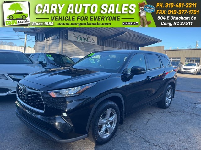 TOYOTA HIGHLANDER LE in Cary