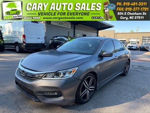 2017 HONDA ACCORD SPORT