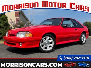 1993 Ford Mustang Cobra hatchback for sale by dealer