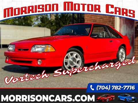 1993 Ford Mustang Cobra hatchback