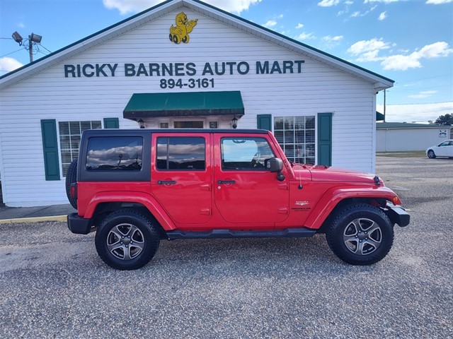 2015 Jeep Wrangler Unlimited Sahara 4WD for sale by dealer