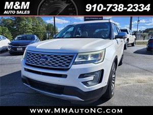 2017 Ford Explorer Platinum AWD for sale by dealer