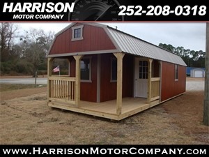 2021 Rhino Sheds 12x32 Deluxe Lofted Cabin for sale by dealer