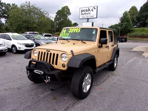 Picture of a 2014 Jeep Wrangler Unlimited Sport 4WD