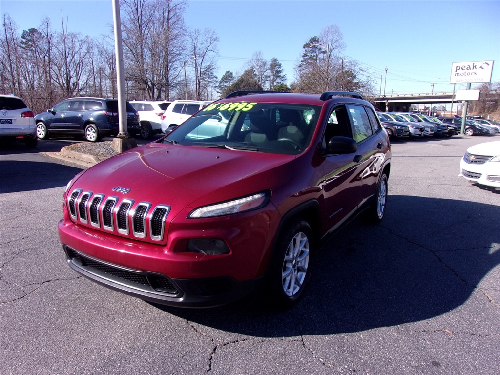 2016 Jeep Cherokee Sport