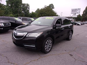 2016 Acura MDX 9-spd AT W/ Tech & Acurawatch Plus for sale by dealer