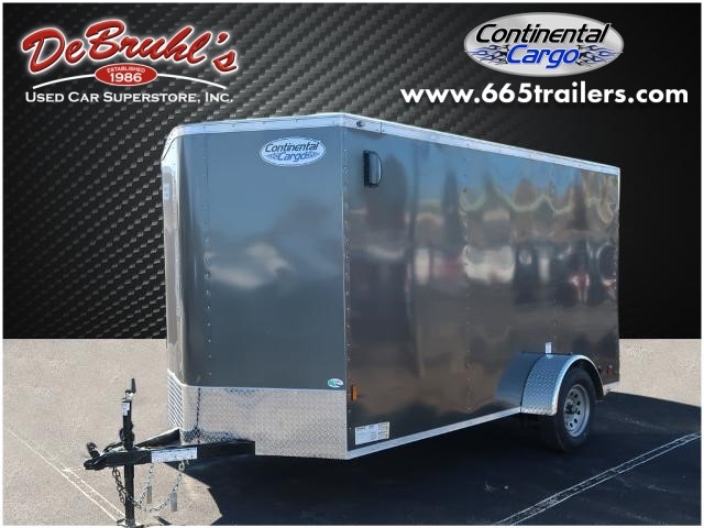 Picture of a used 2022 Continental Cargo CC612SADD Cargo Trailer (New)