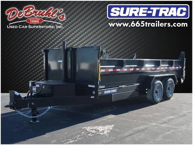 Picture of a used 2022 Sure Trac 82IN  16 TEL 16K Dump Trailer (New)