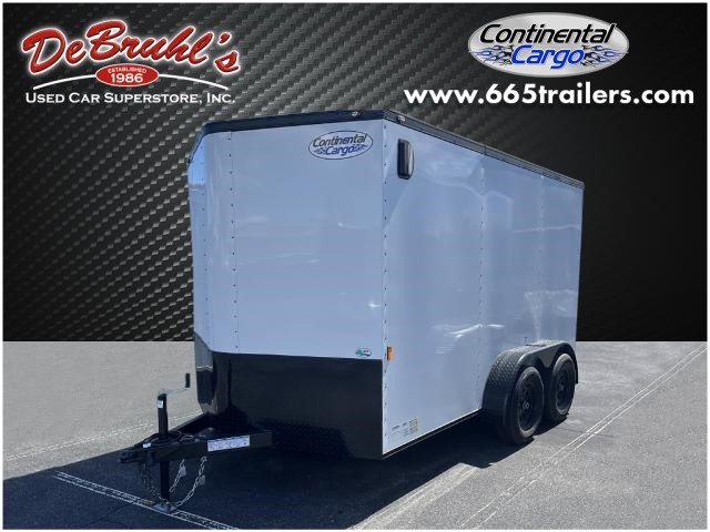 Picture of a used 2022 Continental Cargo CC712TA2 B/O Cargo Trailer (New)