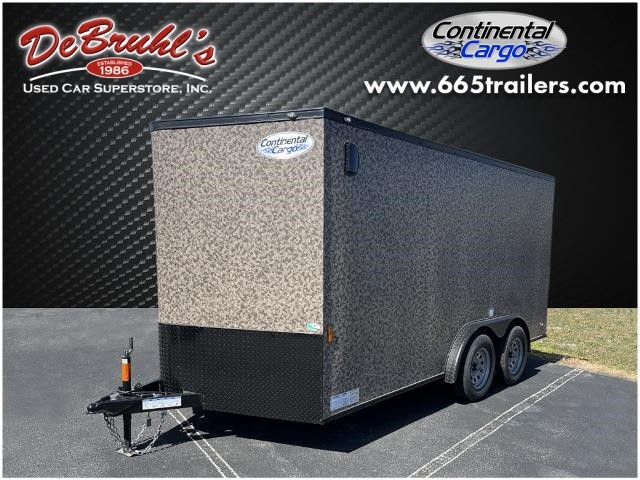Picture of a used 2022 Continental Cargo CC714TA2 DD B/O Cargo Trailer (New)
