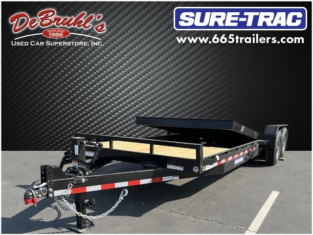 Picture of a used 2022 Sure Trac ST82144 TB 14K Tilt Trailer (New)