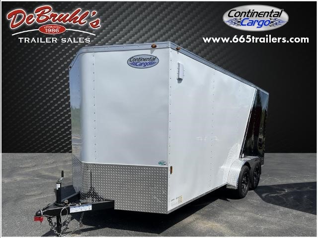 Picture of a used 2022 Continental Cargo CC716TA2   WHEELS Cargo Trailer (New)