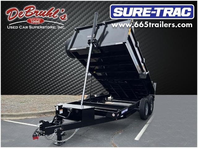 Sure Trac ST7X14   TEL  14K Dump Trailer (New) in Asheville
