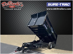 Picture of a 2022 Sure Trac ST 82X14  14K  4 ft sides Dump Trailer (New)