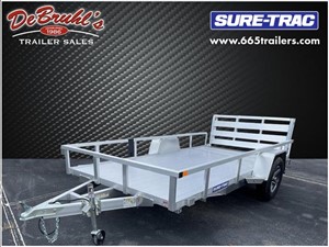 Picture of a 2023 Sure Trac ST612 Aluminum Tube Top U Utility Trailer (New)