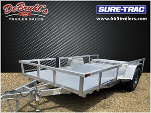 Picture of a 2023 Sure Trac ST612 Aluminum Tube Top Utility Trailer (New)