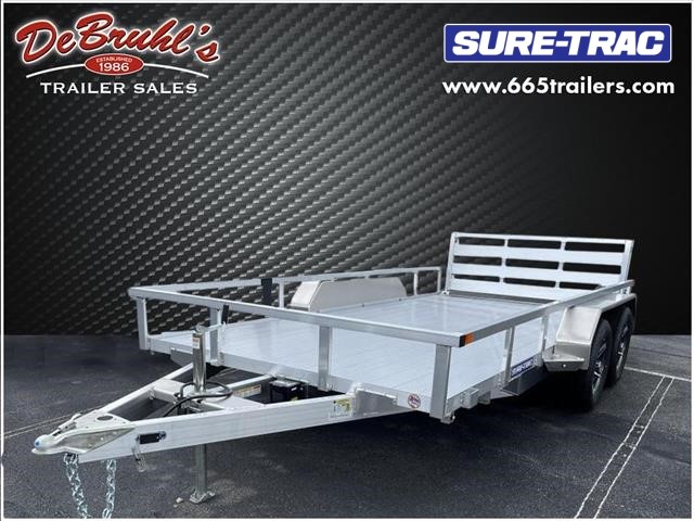 Picture of a used 2023 Sure Trac ST714TA2 Aluminum Tube To Utility Trailer (New)