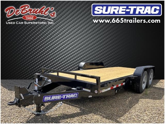 Picture of a used 2023 Sure Trac 7X18 TILT BED  16K Open Trailer (New)