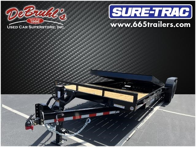Picture of a used 2023 Sure Trac 7X18+4  TILT BED  14K Open Trailer (New)