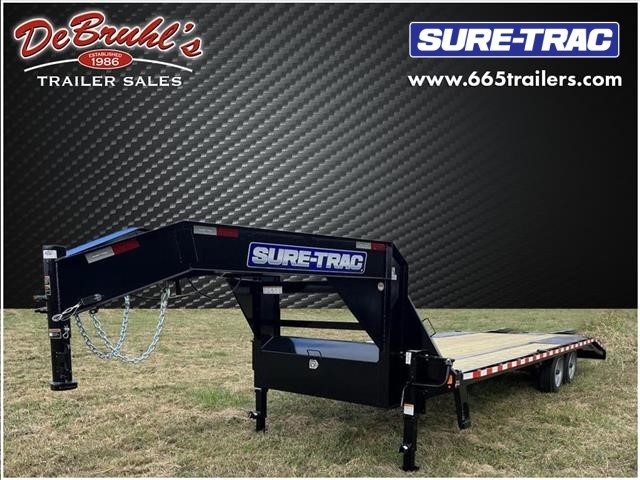 Sure Trac ST8.5X20+5 GOOSE BT DO 17 Open Trailer (New) in Asheville